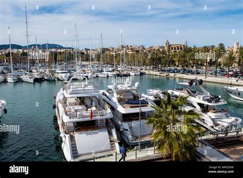 Marinas in Palma, Mallorca .